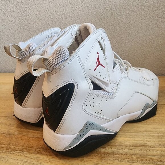 Air Jordan True Flight White Cement Basketball Sneakers 342964-104 Mens 12 main image 4